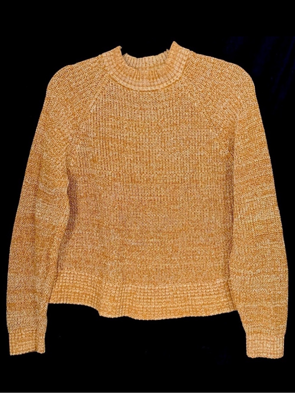 Old Navy 100% Cotton Shaker Sly Fox Mock Neck Sweater